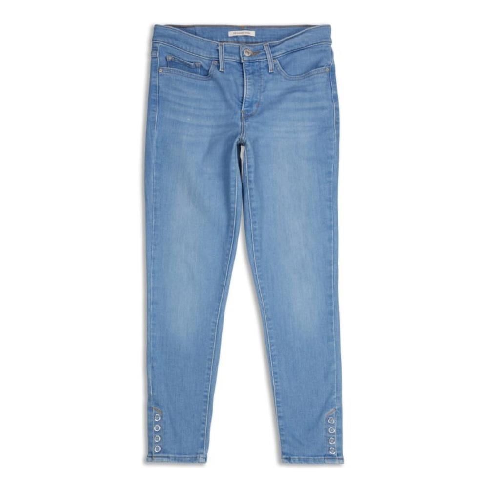 311 Shaping Skinny Ankle Snap Women's Jeans Light Blue
